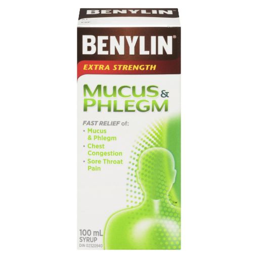 Picture of BENYLIN MUCOUS and PHLEGM RELIEF SYRUP 100ML