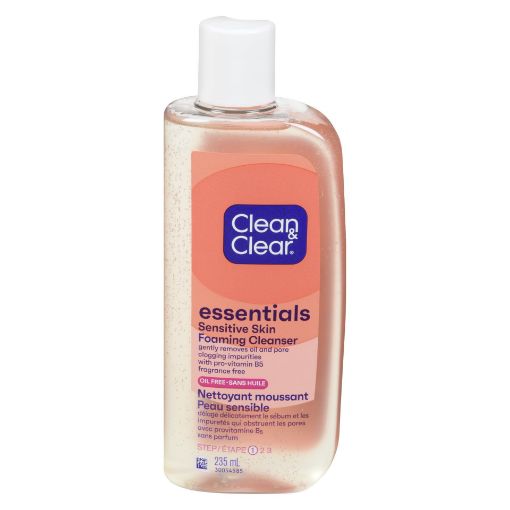 Picture of CLEAN and CLEAR FOAMING FACIAL CLEANSER OIL-FREE 235ML