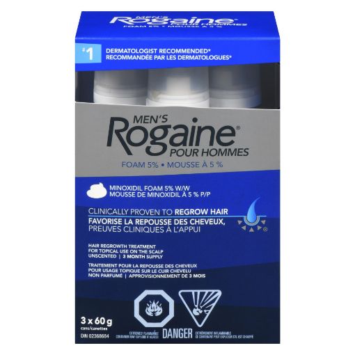 Picture of ROGAINE 5% FOAM 3X60GR