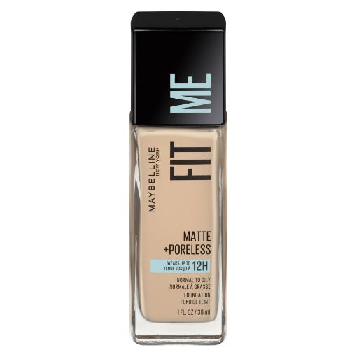 Picture of MAYBELLINE FIT ME MATTE + PORELESS FOUNDATION - CLASS IVORY 120 30ML       