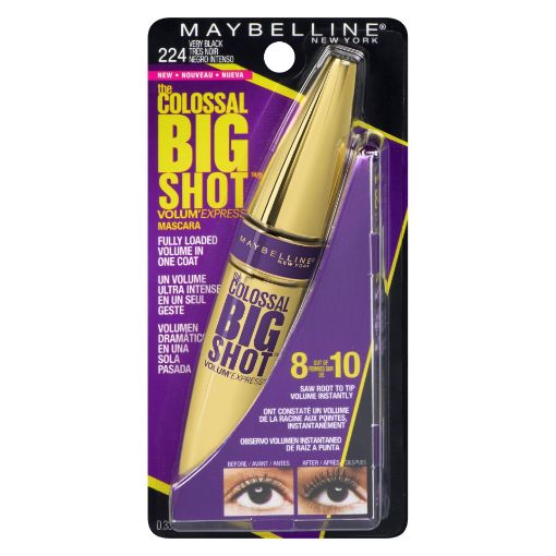 Picture of MAYBELLINE VOLUM EXPRESS COLOSSAL BIG SHOT MASCARA - VERY BLACK 9.2ML      