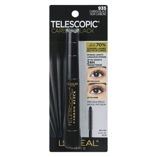 Picture of LOREAL TELESCOPIC MASCARA - CARBON BLACK                                   