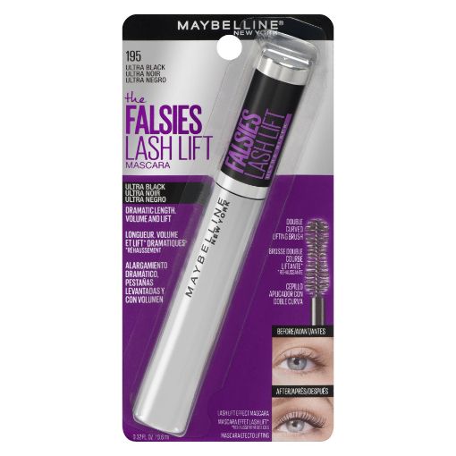Picture of MAYBELLINE FALSIES LASH LIFT MASCARA - ULTRA BLACK INTENSIFIER 9.6ML