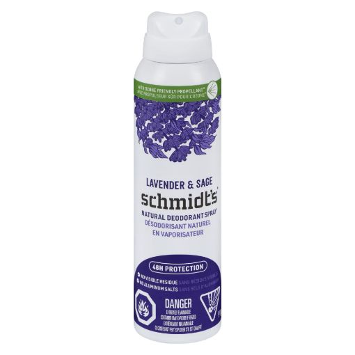Picture of SCHMIDTS NATURAL DEODORANT SPRAY - LAVENDER AND SAGE 91GR
