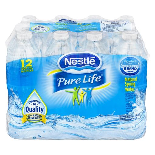 Picture of PURE LIFE NATURAL SPRING WATER 12X500ML