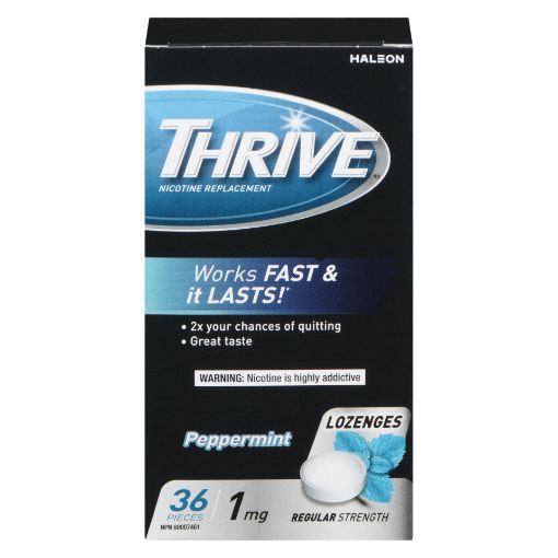 Picture of THRIVE LOZENGE - MINT 1MG 36S                                              