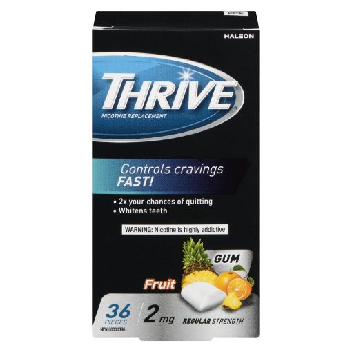 Picture of THRIVE GUM - FRUIT EXPLOSION 2MG 36S                                       