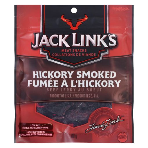 Picture of JACK LINKS BEEF JERKY - ORIGINAL HICKORY SMOKEHOUSE 80GR