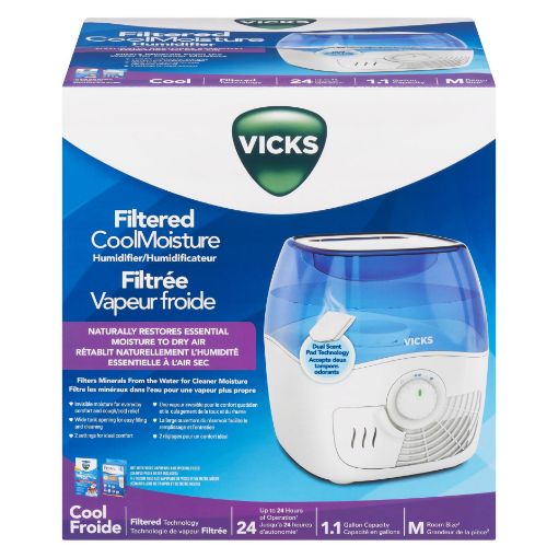 Picture of VICKS COOL MOISTURE EVAPOURATIVE HUMIDIFIER                                