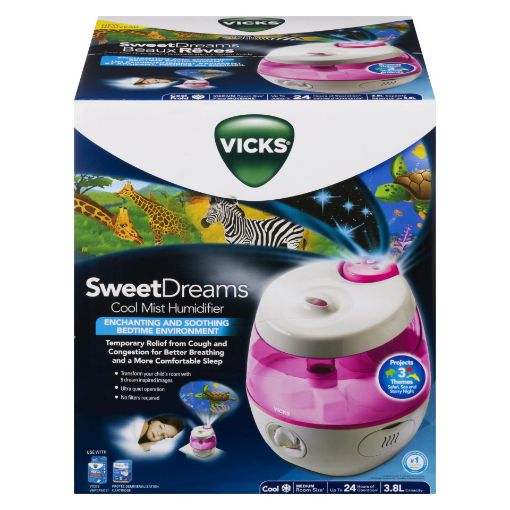 Picture of VICKS SWEET DREAMS COOL MIST - ULTRASONIC HUMIDIFIER VUL575PC              