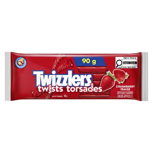 Picture of TWIZZLERS - STRAWBERRY 90GR                                                