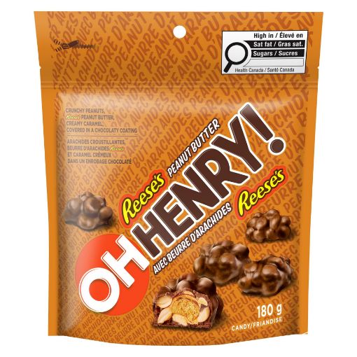Picture of OH HENRY PEANUT BUTTER BITES POUCH 180GR