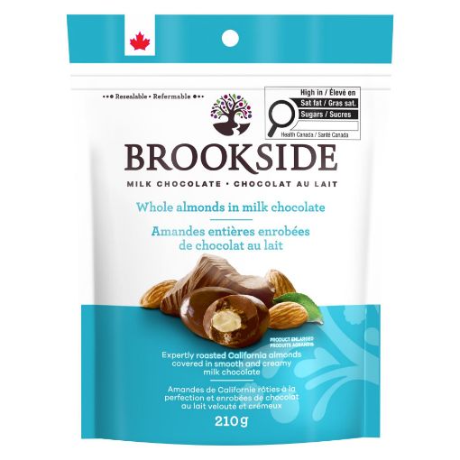 Picture of BROOKSIDE MILK CHOCOLATE COVERED ALMONDS 210GR