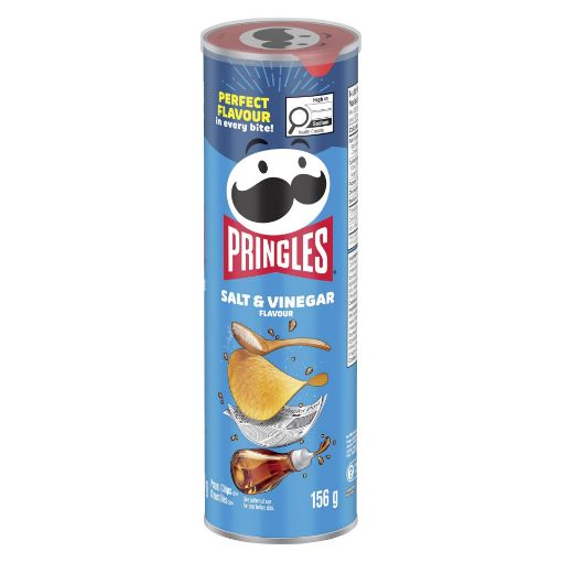 Picture of PRINGLES CHIPS - SALT and VINEGAR 156GR