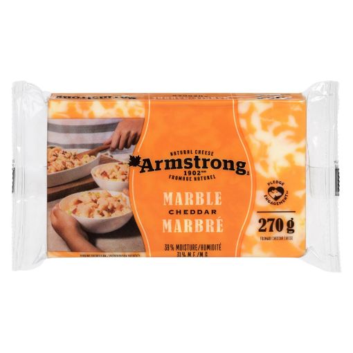 Picture of ARMSTRONG CHEDDAR CHEESE – MARBLE 270GR                                    
