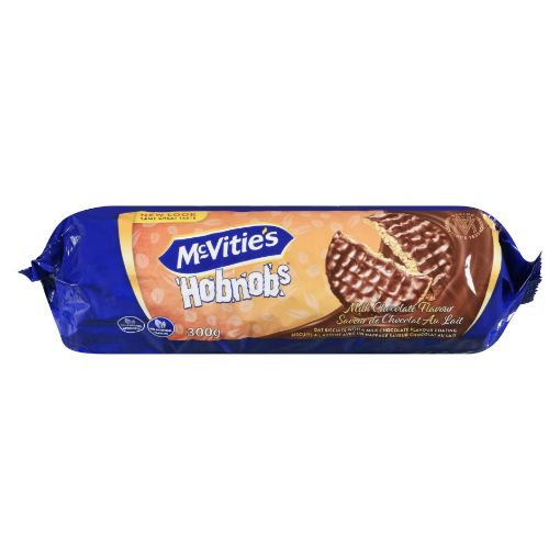 Picture of MCVITIES HOB NOBS - MILK CHOCOLATE  300GR