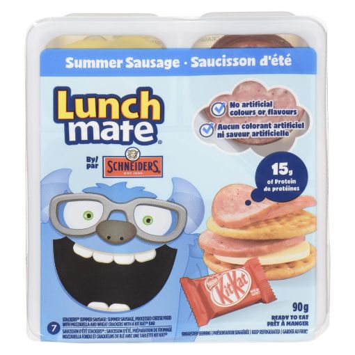 Picture of SCHNEIDERS LUNCHMATE - SUMMER SAUSAGE 90GR