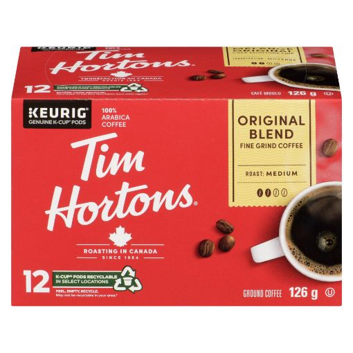 Picture of TIM HORTONS KCUP - ORIGINAL 12S 126GR                                      