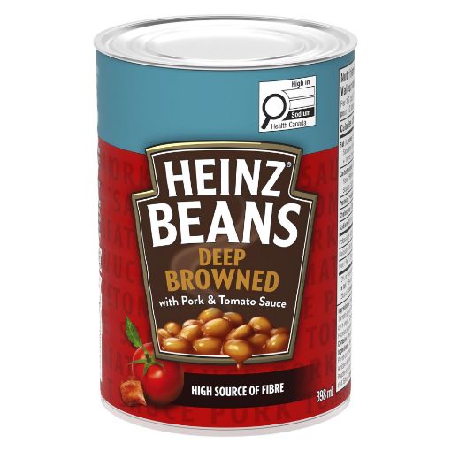 Picture of HEINZ BEANS - PORK TOMATO DB 398ML                                         