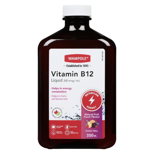 Picture of WAMPOLE VITAMIN B12 200MCG/ML LIQUID 350ML