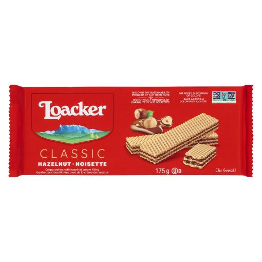 Picture of LOAKER CLASSIC WAFERS - HAZELNUT 175GR