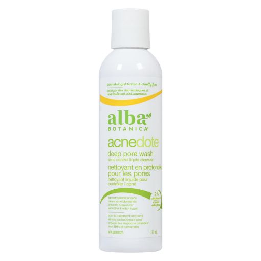 Picture of ALBA BOTANICA ACNEDOTE -MAXIMUM STRENGTH DEEP PORE WASH - OIL FREE 177ML                