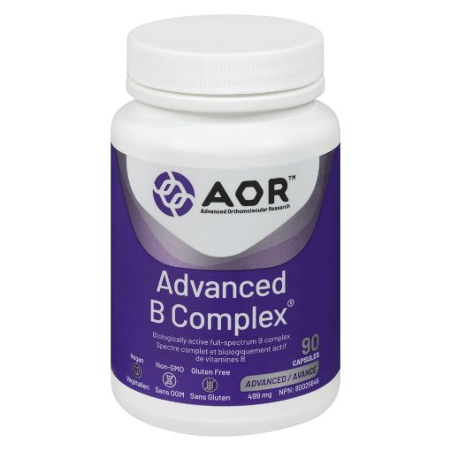 Picture of AOR ADVANCED B COMPLEX 602MG 90S