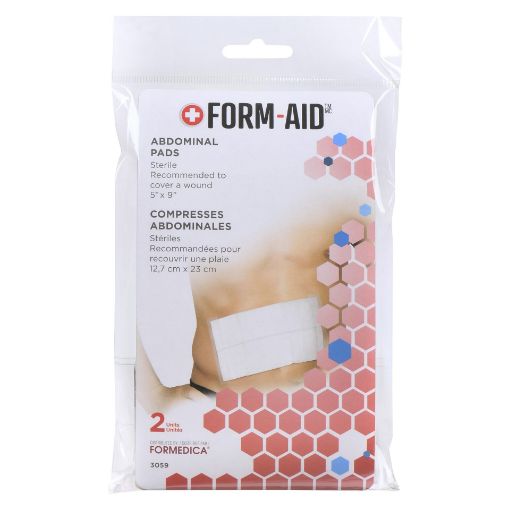 Picture of FORMEDICA ABDOMINAL PADS - STERILE 5IN X 9IN  2S