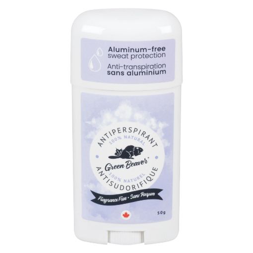 Picture of GREEN BEAVER ANTIPERSPIRANT - FRAGRANCE FREE 50GR    