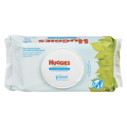 Picture of HUGGIES REFRESHING CLEAN BABY WIPES RFT SOFT PACK 56S