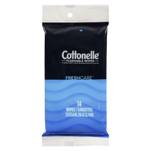 Picture of COTTONELLE FRESHCARE FLUSHABLE WIPES 14S