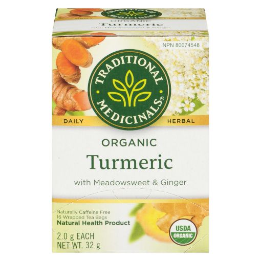 Picture of TRADITIONAL MEDICINALS TEA - TURMERIC TEA 16S