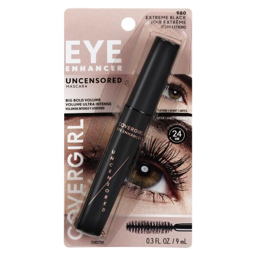 Picture of COVERGIRL EXHIBITIONIST UNCENSORED MASCARA - EXTREME BLACK                 