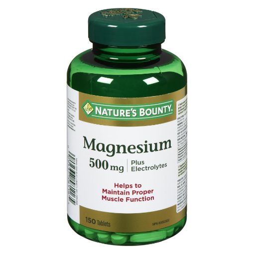 Picture of NATURES BOUNTY MAGNESIUM PLUS ELECTROLYTES 150S