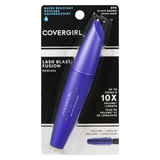Picture of COVERGIRL LASH BLAST FUSION MASCARA - BLACK/BROWN - WATER RESISTANT        
