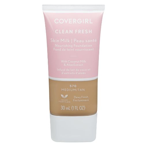 Picture of COVERGIRL CLEAN FRESH SKIN MILK NOURISHING FOUNDATION - MEDIUM/TAN 570