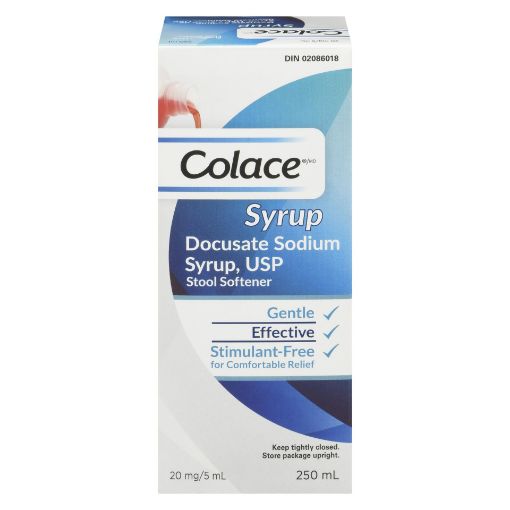 Picture of COLACE STOOL SOFTENER SYRUP 250ML