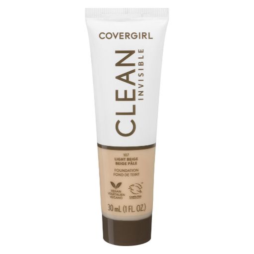 Picture of COVERGIRL CLEAN INVISIBLE FOUNDATION - 107 LIGHT BEIGE