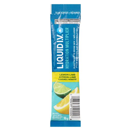 Picture of LIQUID I.V. ELECTROLYTE DRINK MIX - LEMON LIME 16GR