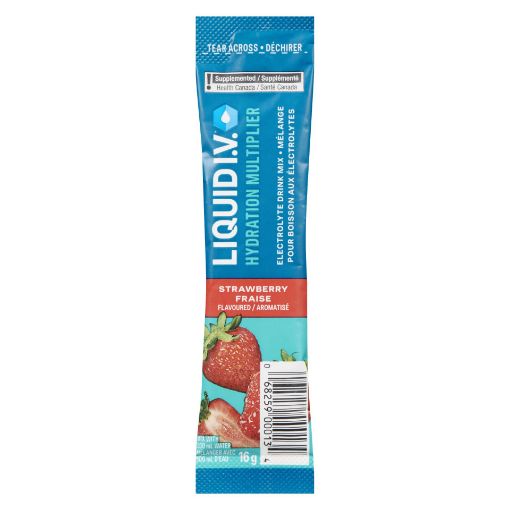 Picture of LIQUID I.V. ELECTROLYTE DRINK MIX - STRAWBERRY 16GR
