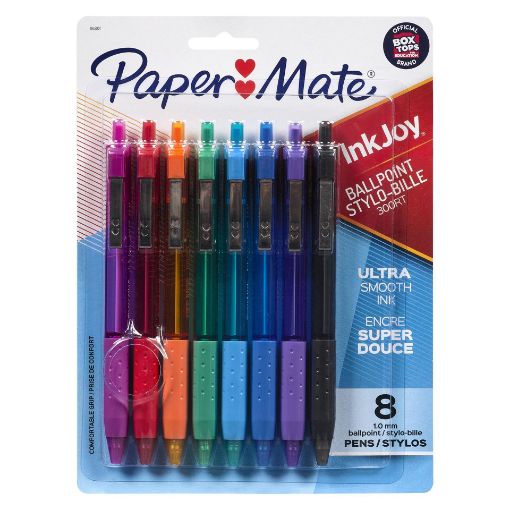 Picture of PAPERMATE 300 RT 1.0MM FASHION ASSORTED 8S