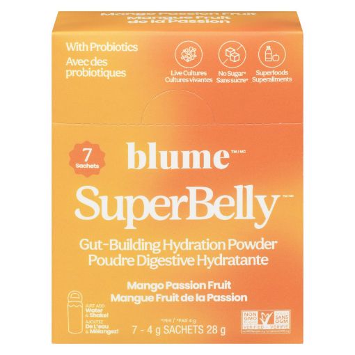 Picture of BLUME SUPERBELLY GUT BUILDING HYDRATION - MNGO PSSN FRT 28GR 7S