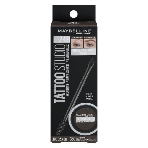 Picture of MAYBELLINE TATTOO STUDIO BROW POMADE - DEEP STUDIO BROWN 2.3G              