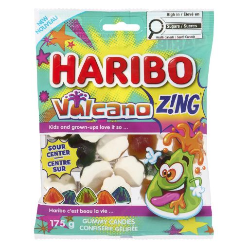 Picture of HARIBO GUMMY - VOLCANO ZING 175GR