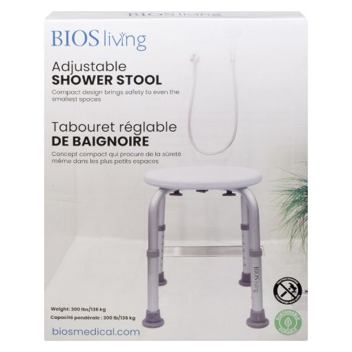 Picture of BIOS ADJUSTABLE BATH/SHOWER STOOL