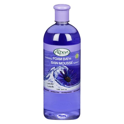 Picture of ALPEN SECRETS FOAM BATH - LAVENDER 1LT                                     