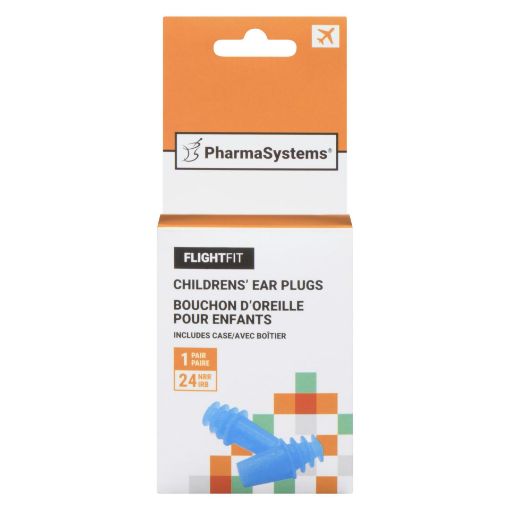 Picture of PHARMASYSTEMS CHILDRENS EAR PLANES - WITH CASE 1PR