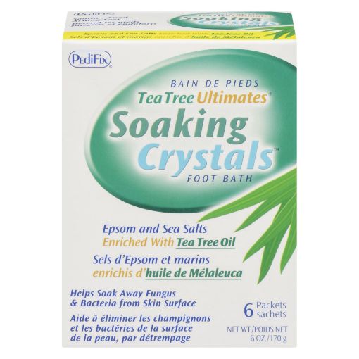 Picture of PEDIFIX SOAKING CRYSTALS # P3078 6X1OZ                                     