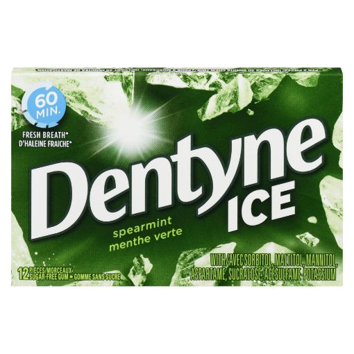 Picture of DENTYNE ICE GUM - SPEARMINT 12S