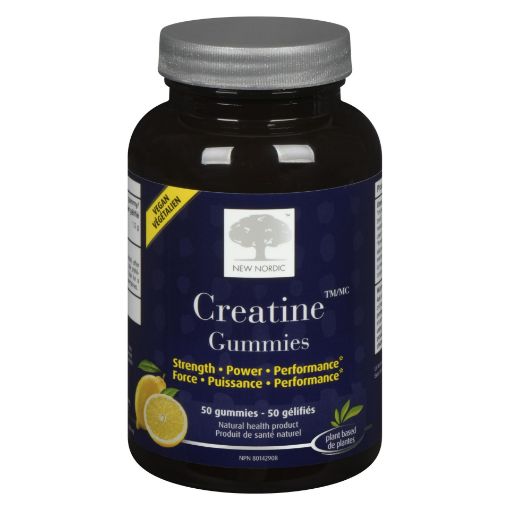Picture of NEW NORDIC CREATINE GUMMIES - LEMON 50S